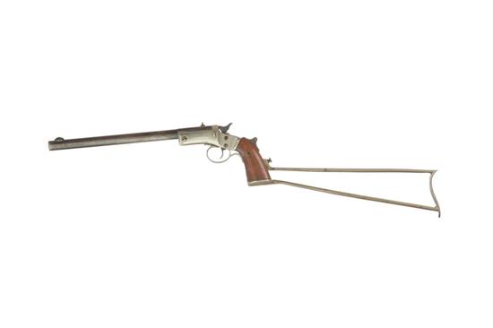 Appraisal: STEVENS NEW MODEL POCKET RIFLE NO caliber '' octagonal-round barrel