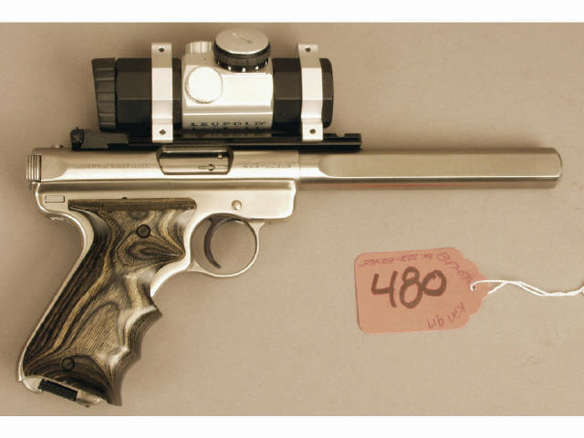 Appraisal: Ruger model MKII cal sn - competition target stainless steel