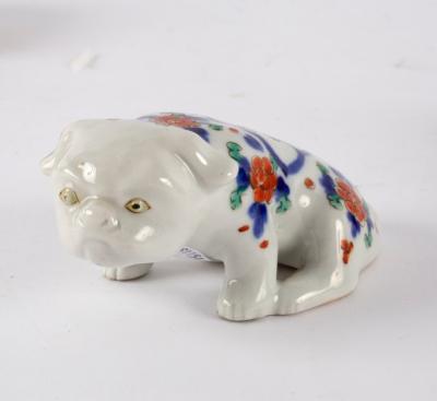 Appraisal: A Japanese Imari style dog Meiji period cm long