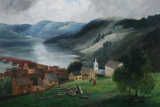 Appraisal: ATTRIBUTED TO LEFEVRE JAMES CRANSTONE British th century HARPER'S FERRY