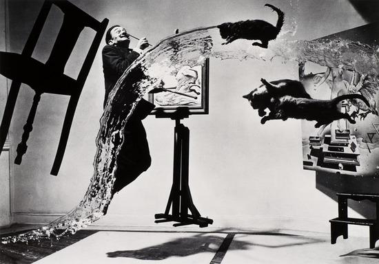 Appraisal: PHILLIPE HALSMAN - Halsman Dali New York Neikrug Press gelatin