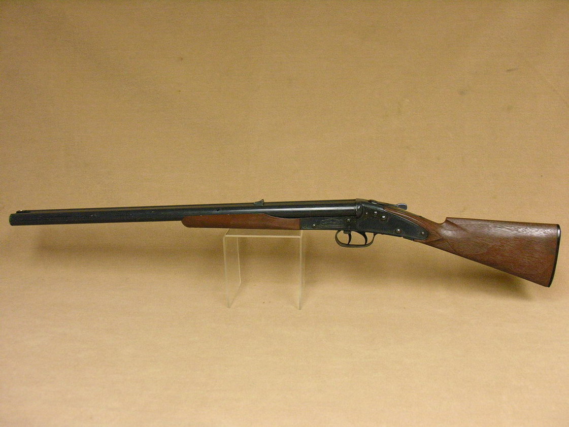 Appraisal: RARE DAISY N DOUBLE BARREL BB GUN Dark brown plastic