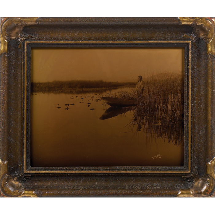 Appraisal: Edward Sheriff Curtis orotone Klamath Marsh