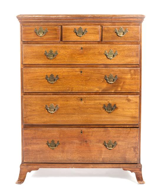 Appraisal: Sale Lot A Mahogany Chest of Drawers probably american th