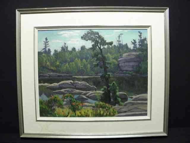 Appraisal: Frederick Stanley Haines Canadian - oil on masonite board painting