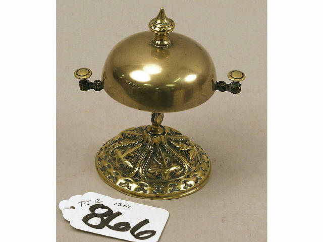 Appraisal: Double ringer hotel bell circa Ball France Estimate -