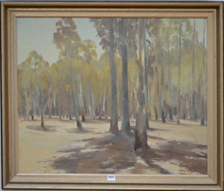 Appraisal: PETER GLASS IN THE BARMAH FORREST OIL ON BOARD X