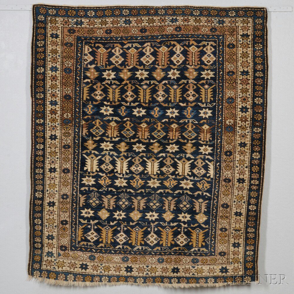 Appraisal: Kuba Rug Northeast Caucasus late th century end fraying on