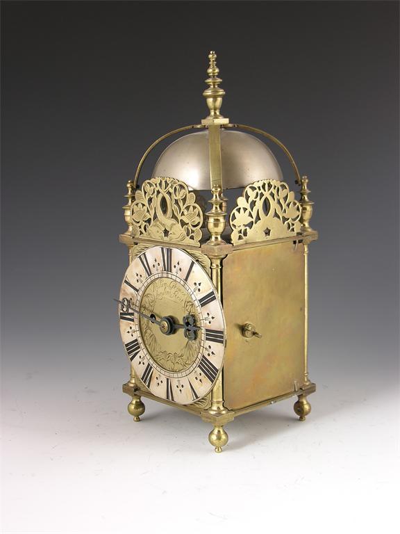 Appraisal: A lantern clock