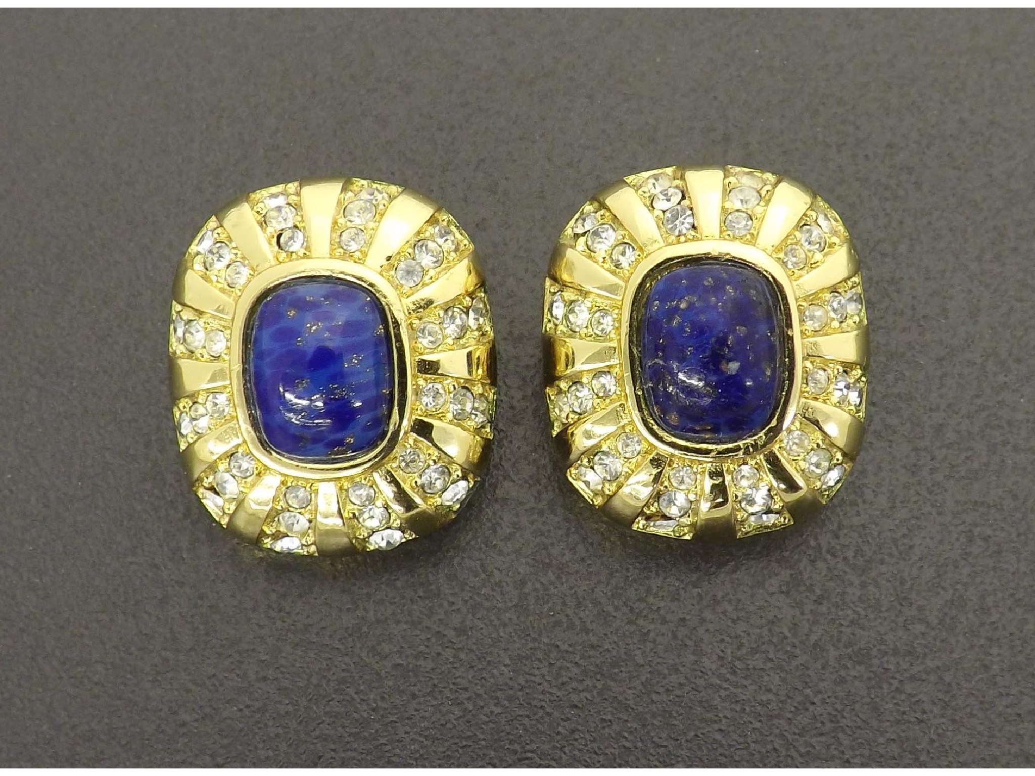 Appraisal: Christian Dior - pair of earrings mm x mm