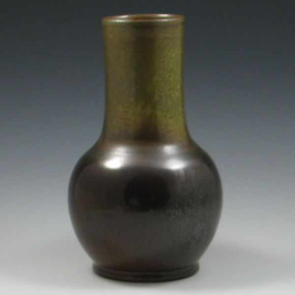 Appraisal: Crystalline Glaze Vase unmarked neck of base has an unusual