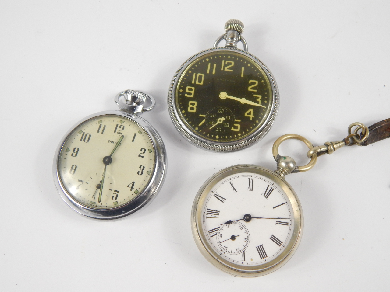 Appraisal: A Beaucourt gentleman's open faced key wind pocket watch enamel