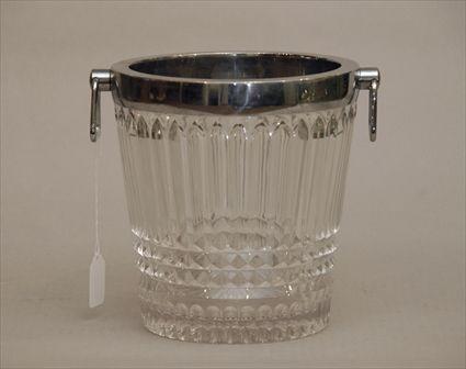 Appraisal: Pressed Glass Ice Bucket