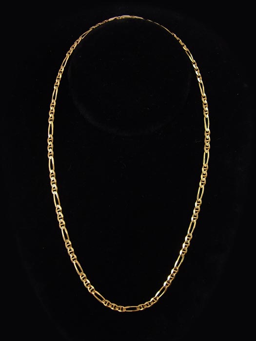 Appraisal: K ITALIAN GOLD NECK CHAIN Approx grams '' long