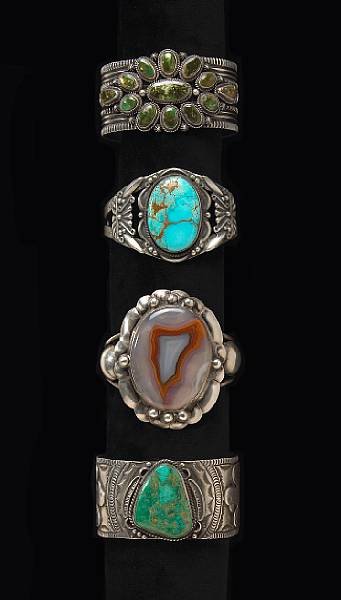 Appraisal: Native AmericanJewelryProperty from the Estate of Lynn Trusdell New Hope