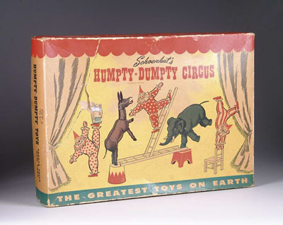 Appraisal: SCHOENHUT S HUMPTY-DUMPTY CIRCUS IN OB Classic wood and elastic