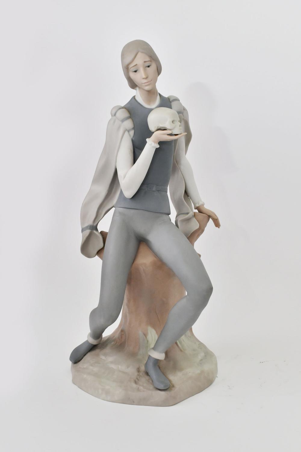 Appraisal: LLADRO PORCELAIN FIGURE OF HAMLETSigned numbered on the underside The