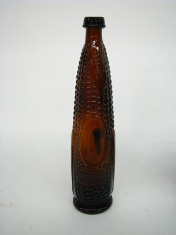 Appraisal: Antique National bitters bottle ear of corn amber '' high