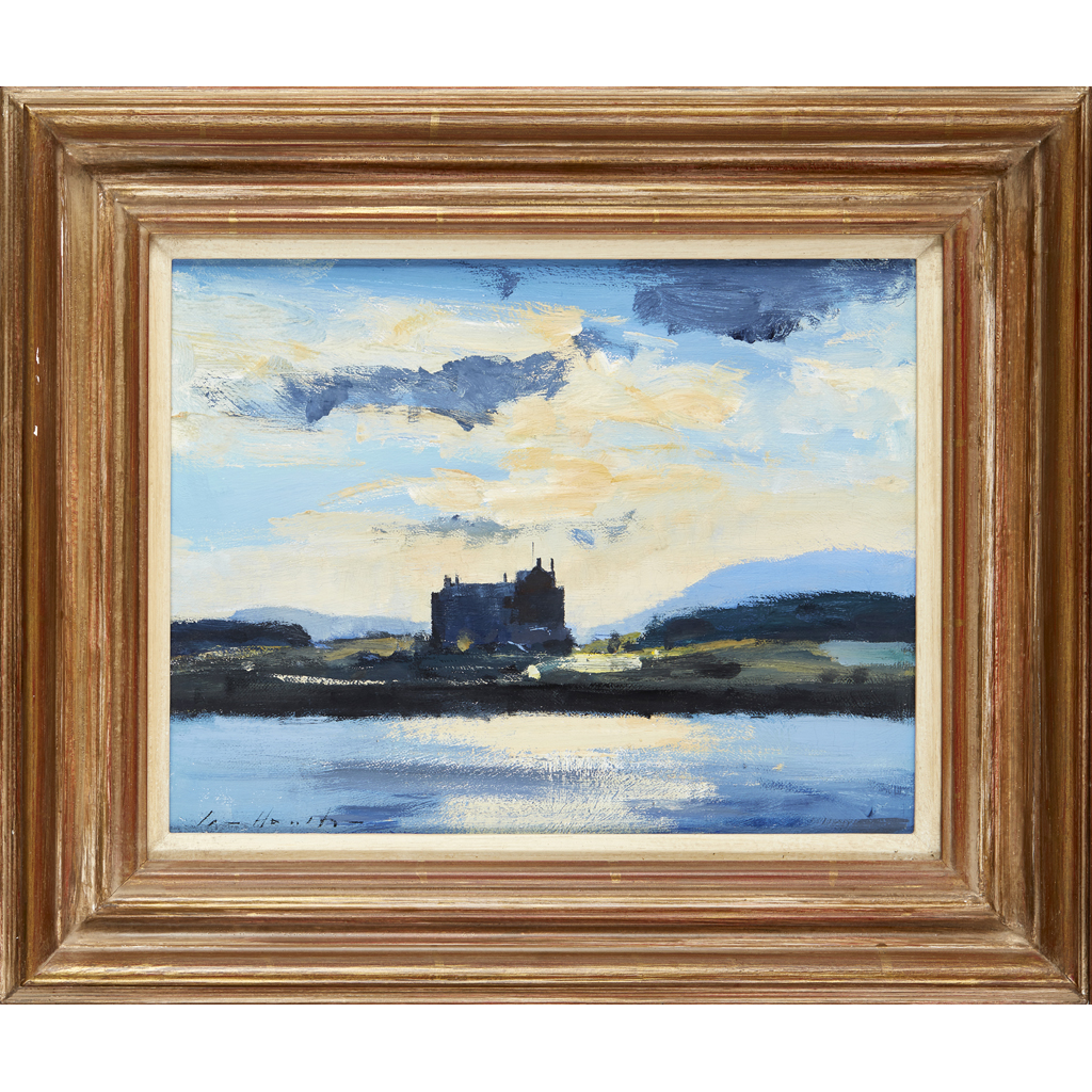 Appraisal: IAN HOUSTON SCOTTISH B MULL DUART CASTLE IN VIVID LIGHT