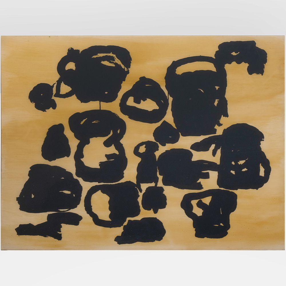 Appraisal: Philip Guston - August from Four on Plexiglas Screenprint and