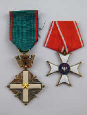 Appraisal: A Polish Commander's medal issued with manuscript details together with