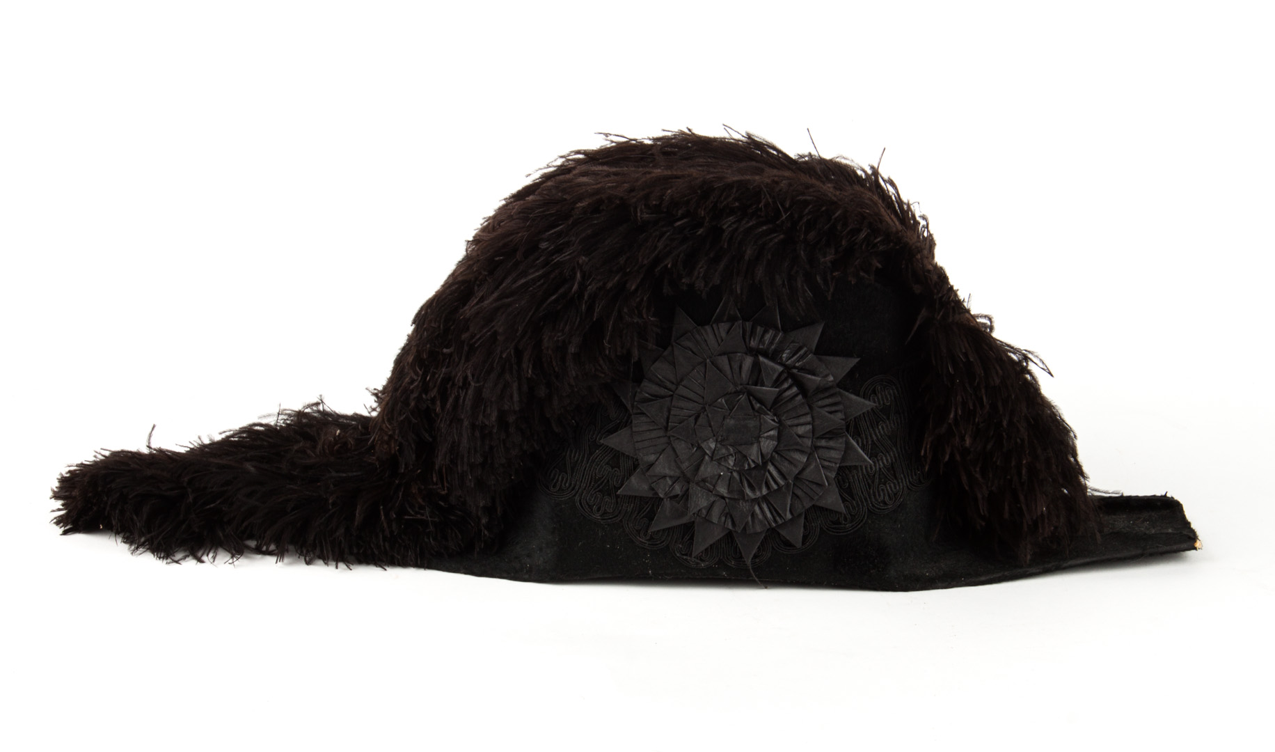 Appraisal: U S Naval officer's bicorn hat early th century with