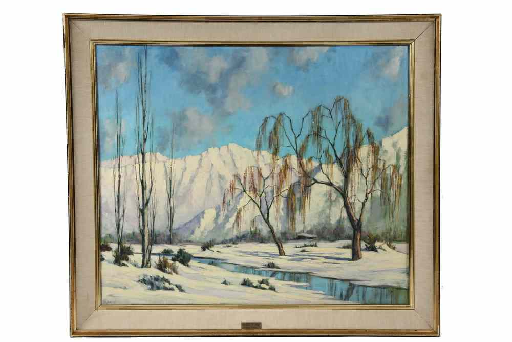 Appraisal: OOC - 'Nieve y Sol' by Varas Gazari Argentina depicting