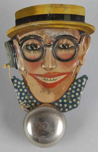 Appraisal: Tin Harold Loyd Toy Description Working Eyes and mouth move