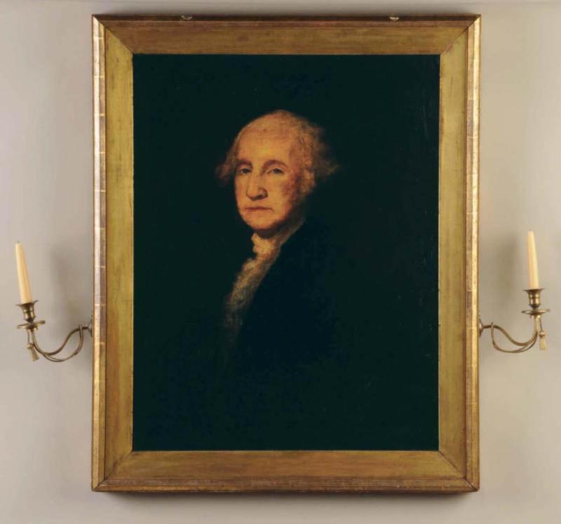 Appraisal: Portrait of Washington After Gilbert Stuart Description th Century American