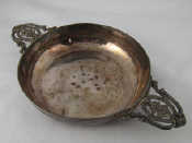 Appraisal: A French silver two handled ecuelle Paris charge and Versailles