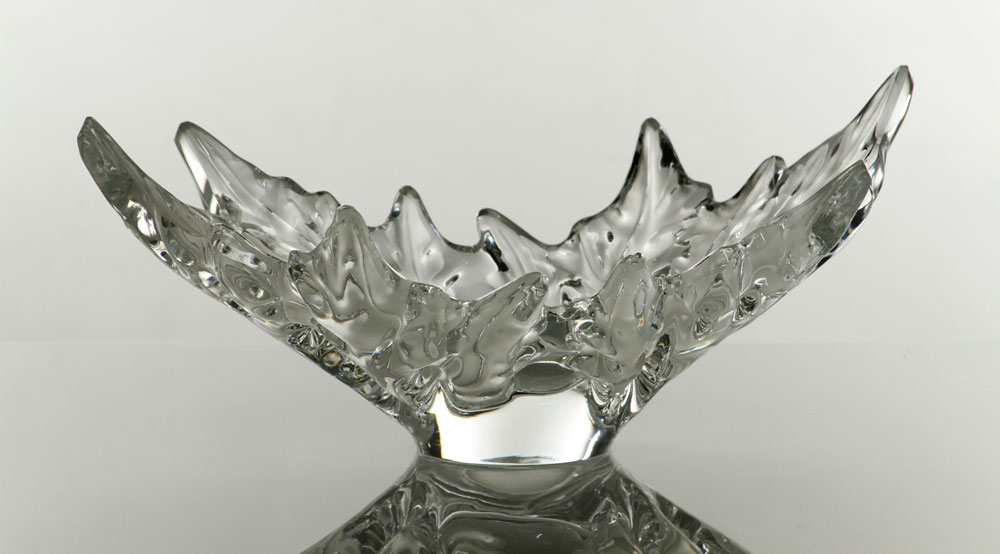 Appraisal: - Lalique Champs Elysees Center Bowl Mid th century Lalique