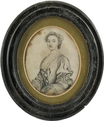 Appraisal: English School th Century Portrait of a lady and a