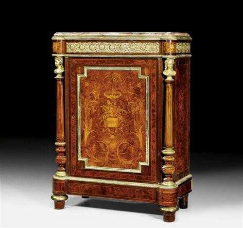 Appraisal: SMALL SIDEBOARD late Louis XVI attributed to H DASSON Henry