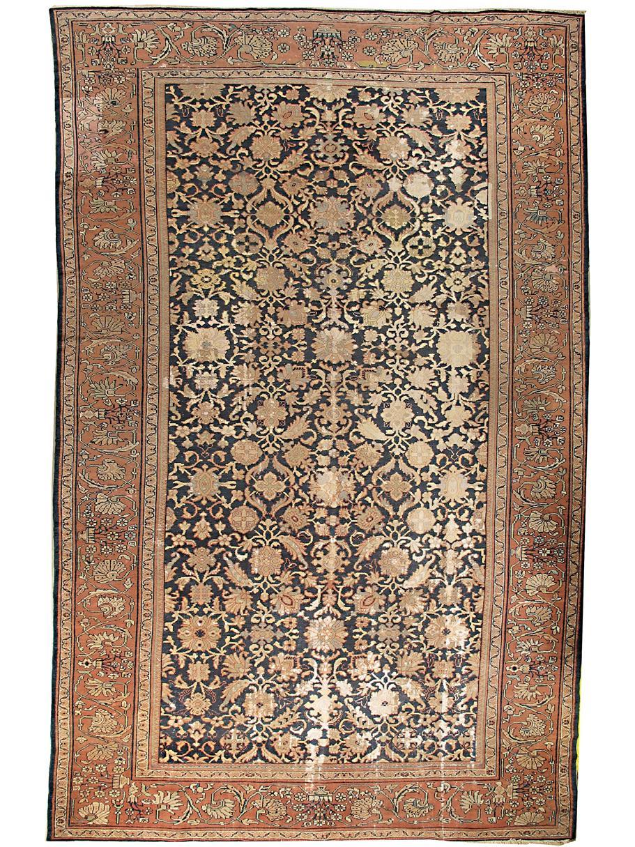 Appraisal: An east Turkestan carpet