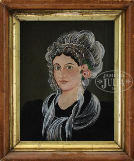 Appraisal: AMERICAN TH CENTURY PRIOR-HAMBLIN SCHOOL PORTRAIT OF A WOMAN Oil