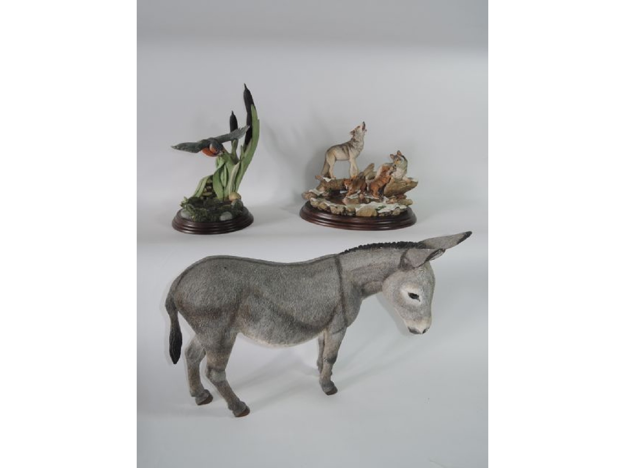 Appraisal: A large cast Country Artists model of a standing donkey