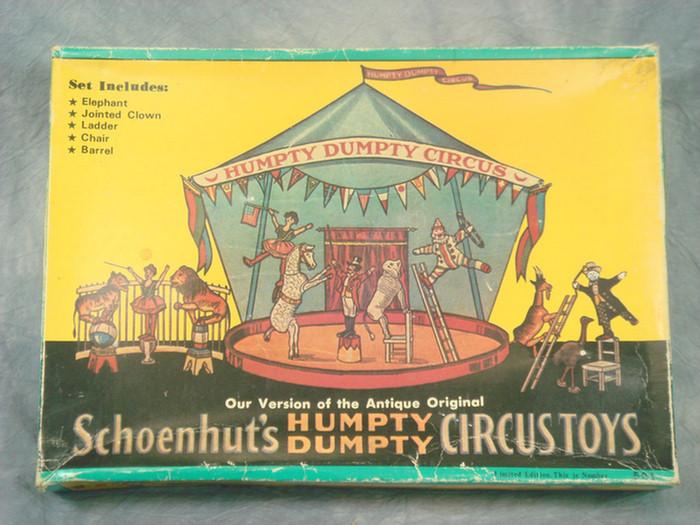 Appraisal: Schoenhut Humpty Dumpty Circus Box Limited Edition Should include the