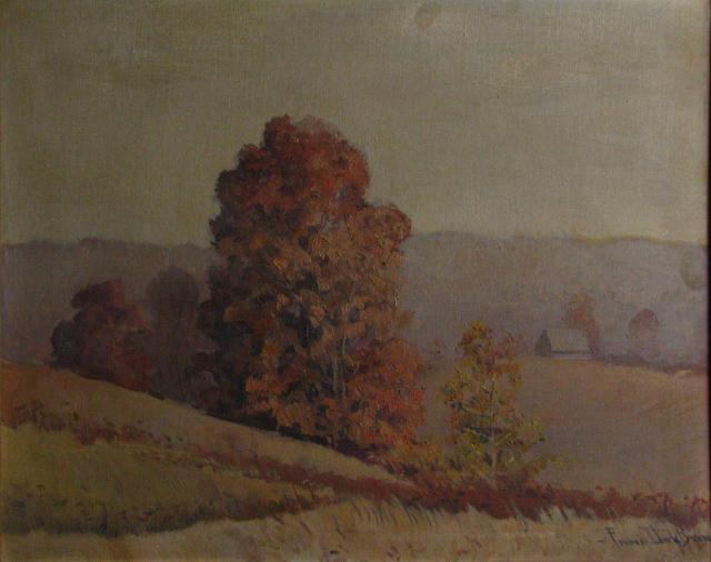 Appraisal: Francis Clark Townley Brown IN - x oil on board