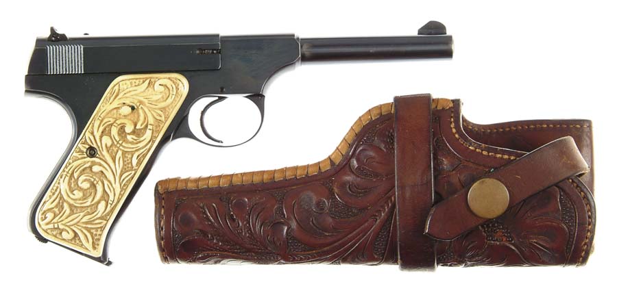 Appraisal: COLT PRE-WAR SPORT MODEL WOODSMAN PISTOL Cal LR SN Blue