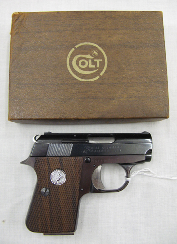 Appraisal: COLT AUTOMATIC CALIBER MODEL SINGLE ACTION SEMI-AUTOMATIC PISTOL acp caliber