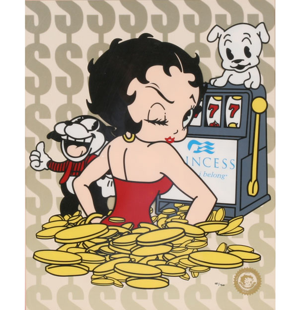 Appraisal: Max Fleischer's Betty Boop with slot machine and pals x