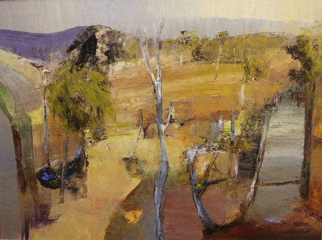 Appraisal: Reinis Zusters - Summer Gully oil on board signed 'ZUSTERS'