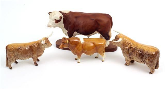 Appraisal: BESWICK MODEL OF A HIGHLAND BULL designed by Arthur Gredington