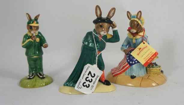 Appraisal: Royal Doulton Bunnykins Matador DB and Stopwatch DB both boxed