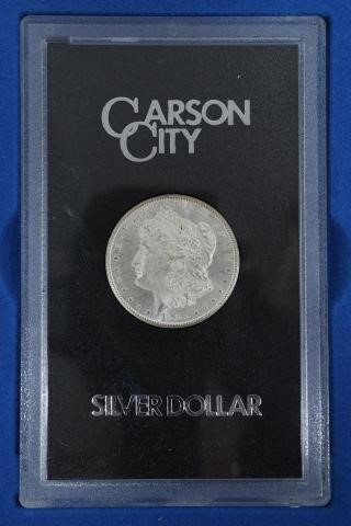 Appraisal: U S Carson City silver dollar housed in U S