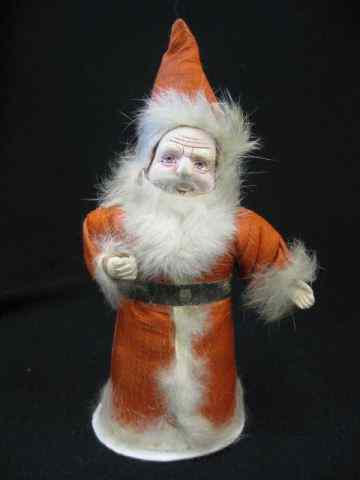 Appraisal: Santa Figural Candy Container '' tall fur trim