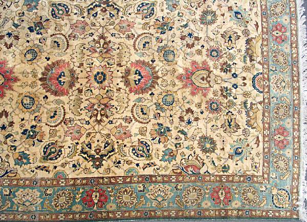 Appraisal: A Tabriz carpet size approximately ft in x ft