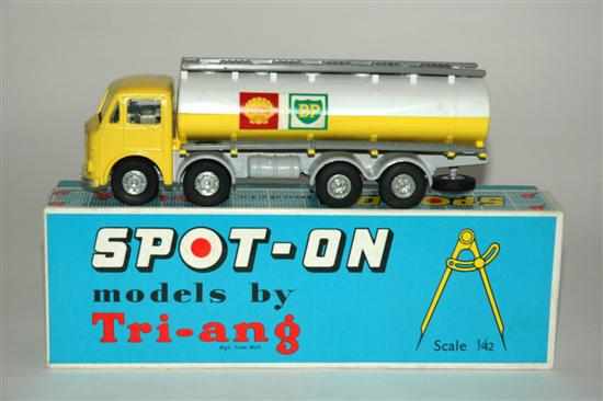 Appraisal: Spot-On Gallon Auto Petrol Tanker yellow cab white and yellow