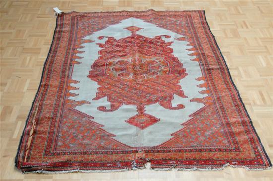 Appraisal: An Antique Caucasian Rug ' x ' In need of