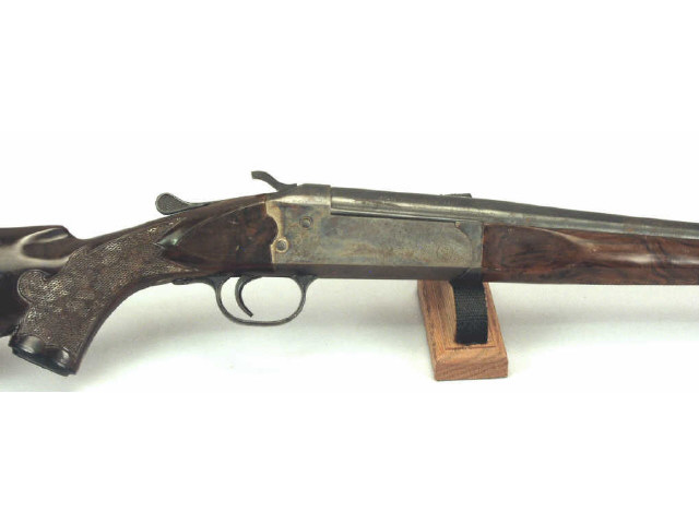 Appraisal: Stevens Model Gauge NVS single shot shotgun Estimate -